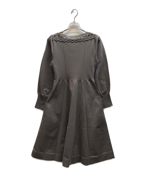 CELFORD（セルフォード）CELFORD (セルフォード) ホールガーメントワンピース / CWNO225035 グレー サイズ:36の古着・服飾アイテム