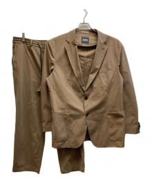 BOSS（ボス）の古着「スリムフィットジャケット パフォーマンスストレッチジャージーセットアップ / P-Hanry-J-WG-233 」｜ブラウン