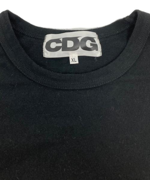 CDG（シーディージー）CDG (シーディージー) 1986 ete Tシャツ/SZ-T028 ブラック サイズ:XLの古着・服飾アイテム