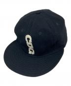 CDG×EBBETS FIELD FLANNELSシーディージー×エベッツフィールドフランネルズ）の古着「キャップ」｜ブラック