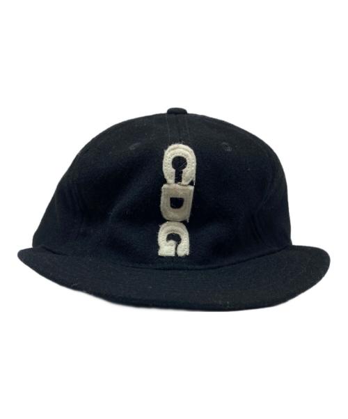 CDG（シーディージー）CDG (シーディージー) EBBETS FIELD FLANNELS (エベッツフィールドフランネルズ) キャップ ブラックの古着・服飾アイテム