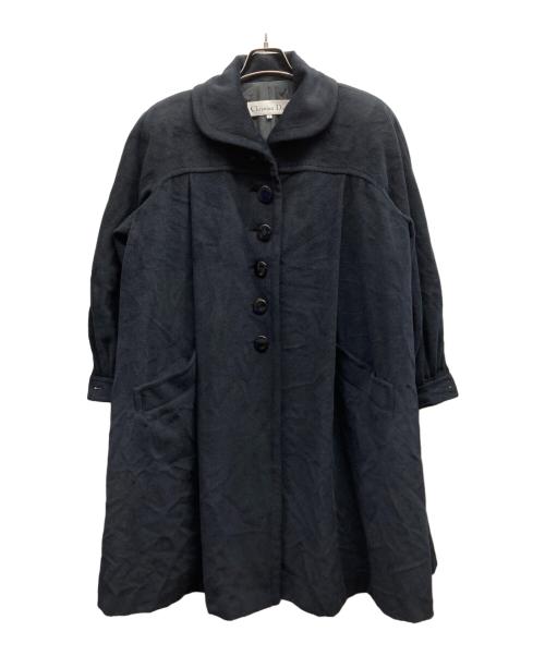 Christian Dior（クリスチャン ディオール）Christian Dior (クリスチャン ディオール) アンゴラコート/MD00N6070 ブラック サイズ:Mの古着・服飾アイテム