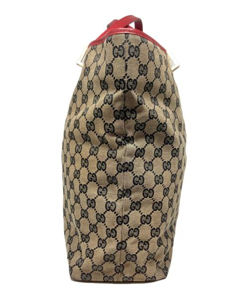 GUCCI（グッチ）GUCCI (グッチ) GGキャンバストートバッグ/002・1098 ベージュ サイズ:-の古着・服飾アイテム
