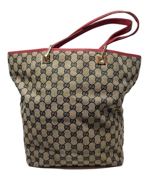 GUCCI（グッチ）GUCCI (グッチ) GGキャンバストートバッグ/002・1098 ベージュ サイズ:-の古着・服飾アイテム