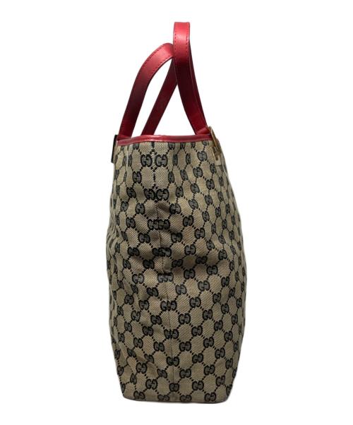 GUCCI（グッチ）GUCCI (グッチ) GGキャンバストートバッグ/002・1098 ベージュ サイズ:-の古着・服飾アイテム