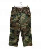 US ARMYユーエスアーミー）の古着「M-65 Trousers WOODLAND CAMO / 8415-099-7858」｜グリーン
