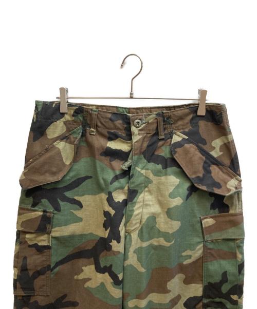 US ARMY（ユーエスアーミー）US ARMY (ユーエスアーミー) M-65 Trousers WOODLAND CAMO / 8415-099-7858 グリーン サイズ:MEDIUM-REGULARの古着・服飾アイテム