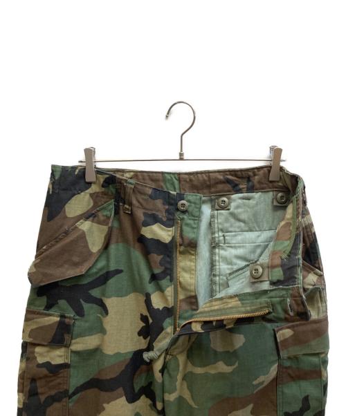 US ARMY（ユーエスアーミー）US ARMY (ユーエスアーミー) M-65 Trousers WOODLAND CAMO / 8415-099-7858 グリーン サイズ:MEDIUM-REGULARの古着・服飾アイテム