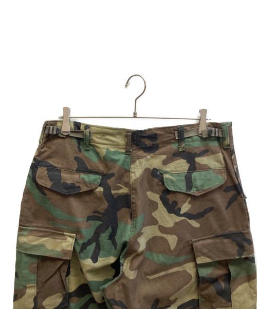 US ARMY（ユーエスアーミー）US ARMY (ユーエスアーミー) M-65 Trousers WOODLAND CAMO / 8415-099-7858 グリーン サイズ:MEDIUM-REGULARの古着・服飾アイテム