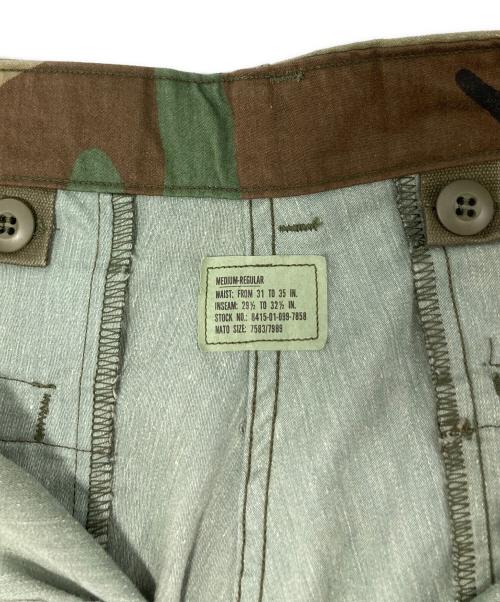 US ARMY（ユーエスアーミー）US ARMY (ユーエスアーミー) M-65 Trousers WOODLAND CAMO / 8415-099-7858 グリーン サイズ:MEDIUM-REGULARの古着・服飾アイテム
