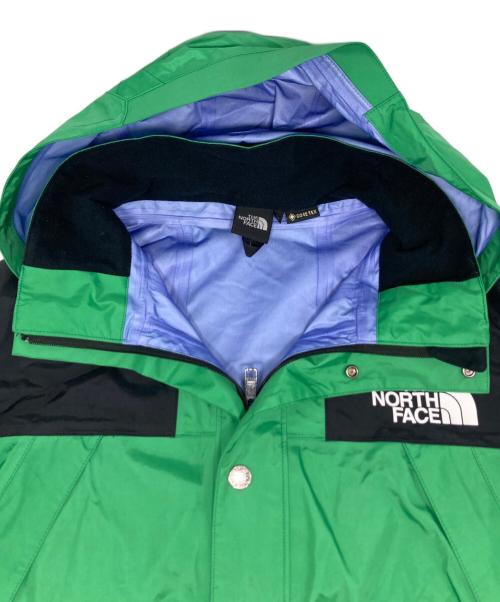 THE NORTH FACE（ザ ノース フェイス）THE NORTH FACE (ザ ノース フェイス) Mountain Raintex Jacke/NP12333 ブラック×グリーン サイズ:Lの古着・服飾アイテム