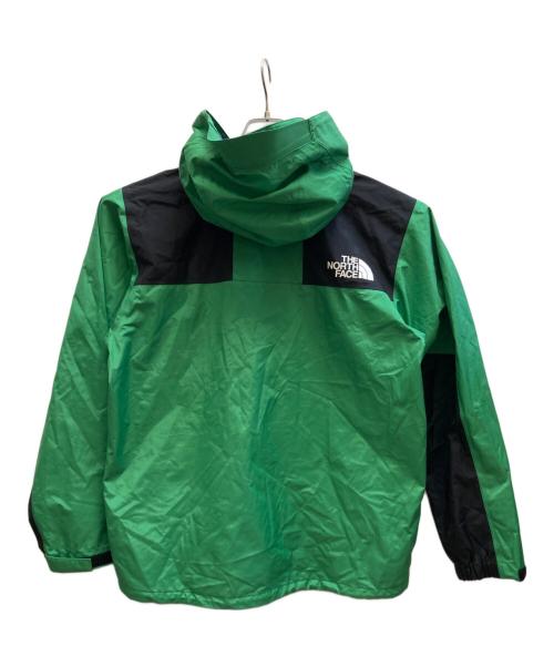 THE NORTH FACE（ザ ノース フェイス）THE NORTH FACE (ザ ノース フェイス) Mountain Raintex Jacke/NP12333 ブラック×グリーン サイズ:Lの古着・服飾アイテム