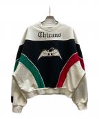 adidas×WILLY CHAVARRIAアディダス×ウィリーチャバリア）の古着「FLEECE CREWNECK/JW1444」｜ホワイト