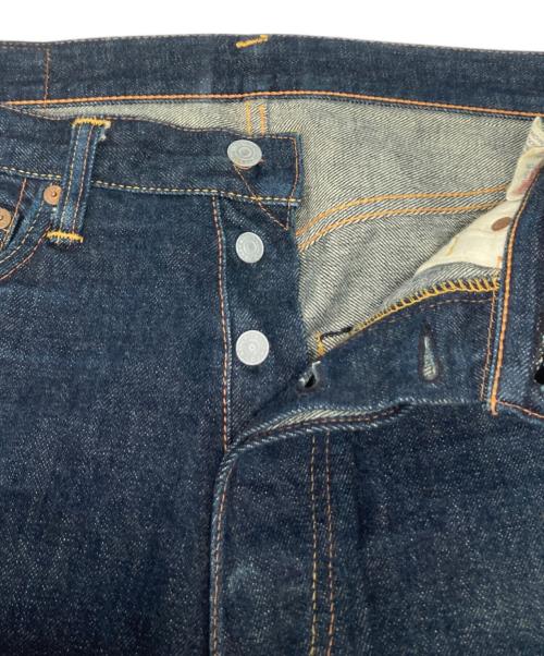 EVISU（エヴィス）EVISU (エヴィス) PLAY BOY (プレイボーイ) No.2 カモメデニムパンツ インディゴ サイズ:33×35の古着・服飾アイテム