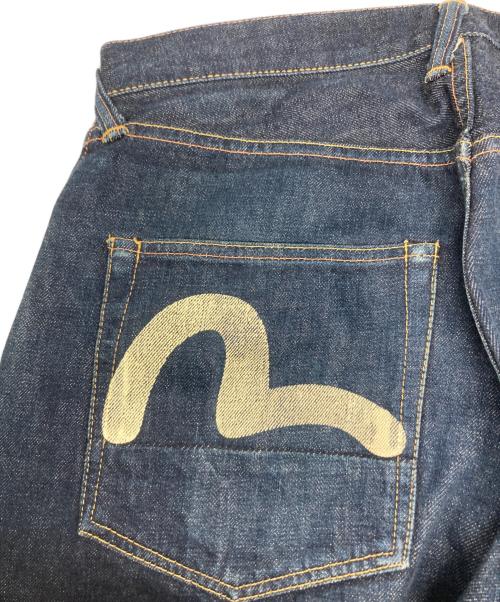 EVISU（エヴィス）EVISU (エヴィス) PLAY BOY (プレイボーイ) No.2 カモメデニムパンツ インディゴ サイズ:33×35の古着・服飾アイテム