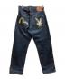 EVISU (エヴィス) PLAY BOY (プレイボーイ) No.2 カモメデニムパンツ インディゴ サイズ:33×35：22000円