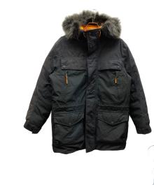 Timberland（ティンバーランド）の古着「ダウンジャケット/TB0A2BAR」｜ブラック