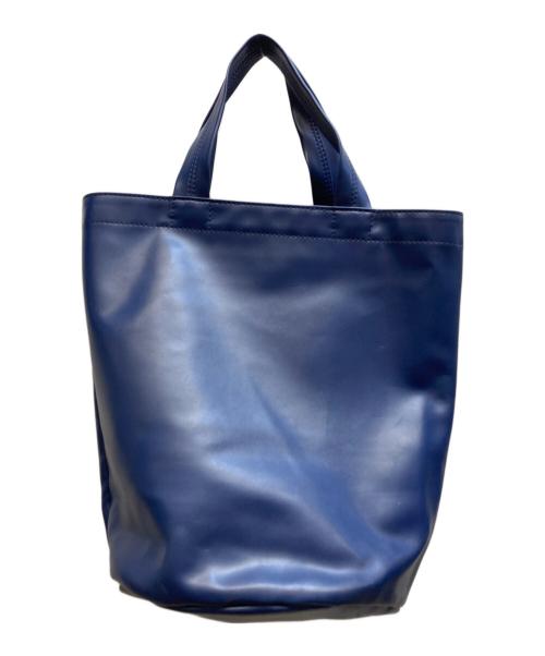 COMME des GARCONS（コムデギャルソン）COMME des GARCONS (コムデギャルソン) エコレザーPVCバッグプリントトートバッグ/GD-K 201 ブルー サイズ:-の古着・服飾アイテム