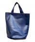 COMME des GARCONS (コムデギャルソン) エコレザーPVCバッグプリントトートバッグ/GD-K 201 ブルー サイズ:-：14000円