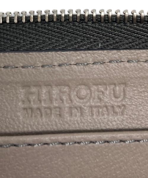 HIROFU（ヒロフ）HIROFU (ヒロフ) コンパクトウォレット ベージュの古着・服飾アイテム