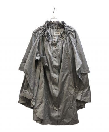 中古・古着通販】HOUGA (ホウガ) club skirt dress グレー サイズ