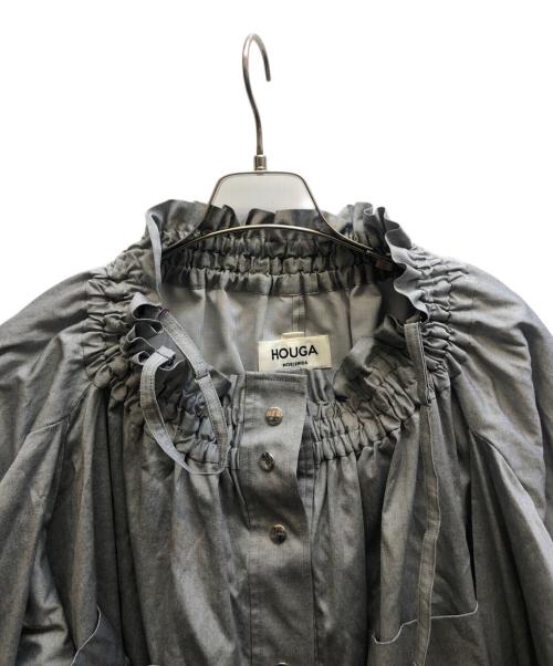 HOUGA（ホウガ）HOUGA (ホウガ) club skirt dress グレー サイズ:-の古着・服飾アイテム