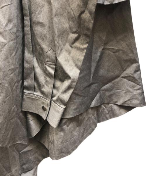 HOUGA（ホウガ）HOUGA (ホウガ) club skirt dress グレー サイズ:-の古着・服飾アイテム