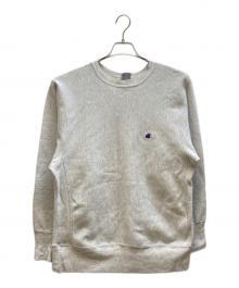 Champion REVERSE WEAVE（チャンピオン リバース ウィーブ）の古着「ロゴリバースウィーブスウェット」｜グレー