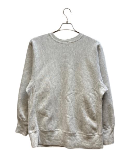 Champion REVERSE WEAVE（チャンピオン リバース ウィーブ）Champion REVERSE WEAVE (チャンピオン リバース ウィーブ) ロゴリバースウィーブスウェット グレー サイズ:Lの古着・服飾アイテム
