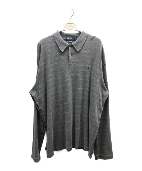 POLO RALPH LAUREN（ポロ・ラルフローレン）POLO RALPH LAUREN (ポロ・ラルフローレン) ポロシャツ グレー サイズ:XLの古着・服飾アイテム