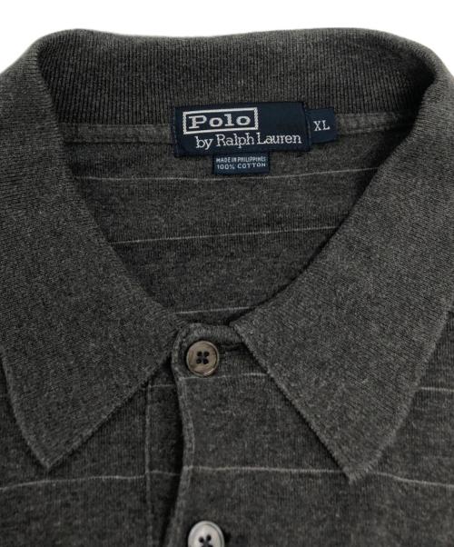 POLO RALPH LAUREN（ポロ・ラルフローレン）POLO RALPH LAUREN (ポロ・ラルフローレン) ポロシャツ グレー サイズ:XLの古着・服飾アイテム