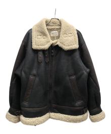 MONKEY TIME（モンキータイム）の古着「ムートン風ジャケット/8325-151-1796」｜ブラウン