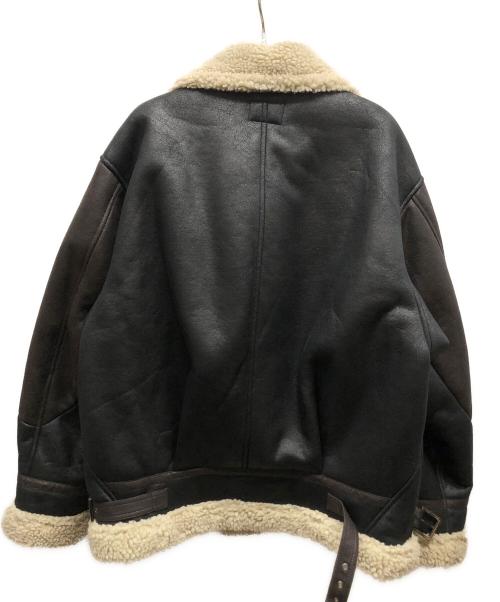 MONKEY TIME（モンキータイム）MONKEY TIME (モンキータイム) ムートン風ジャケット/8325-151-1796 ブラウン サイズ:Mの古着・服飾アイテム