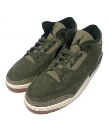 NIKE（ナイキ）の古着「エア ジョーダン 3 レトロ "Medium Olive"/DN3707-202」｜カーキ