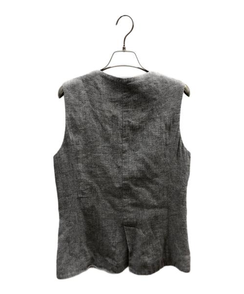 nest Robe（ネストローブ）nest Robe (ネストローブ) リネンベスト グレー サイズ:ONESIZEの古着・服飾アイテム