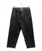CIOTAシオタ）の古着「スビンコットン 13,5oz バギーデニム/NPTM-11BG」｜グレー