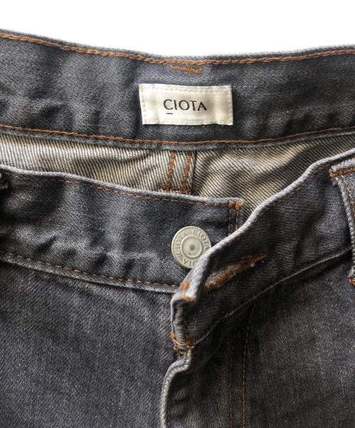 CIOTA（シオタ）CIOTA (シオタ) スビンコットン 13,5oz バギーデニム/NPTM-11BG グレー サイズ:31の古着・服飾アイテム