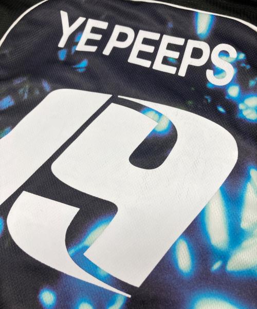 Diaspora Skateboards（ディアスポラスケートボードズ）Diaspora skateboards (ディアスポラスケートボードズ) YEPEEPS Football Top ブルー サイズ:Mの古着・服飾アイテム
