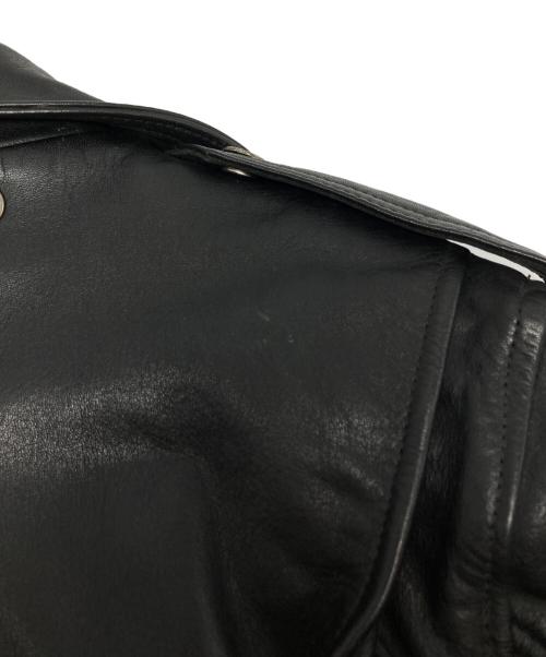 HARLEY-DAVIDSON（ハーレーダビッドソン）HARLEY-DAVIDSON (ハーレーダビッドソン) ダブルライダースジャケット ブラック サイズ:40の古着・服飾アイテム