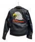 HARLEY-DAVIDSON (ハーレーダビッドソン) ダブルライダースジャケット ブラック サイズ:40：19000円