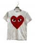 PLAY COMME des GARCONS（プレイコムデギャルソン）の古着「プリントTシャツ / AZ-T025」｜ホワイト