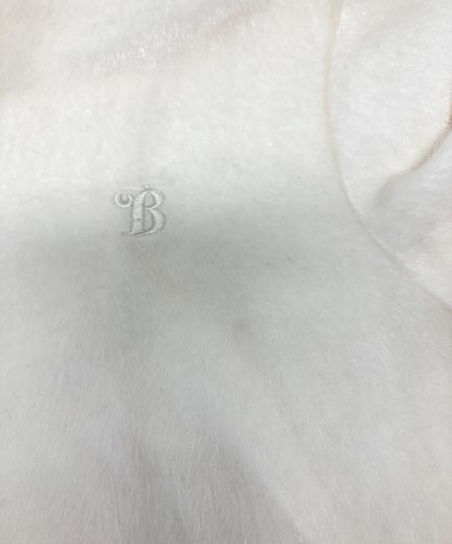 Bibiy.（ビビィ）Bibiy. (ビビィ) ペプラムカーディガン/B01-CD002WHF ホワイト サイズ:Mの古着・服飾アイテム