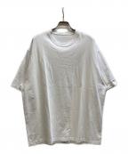 The Ennnoy Professionalザ エンノイ プロフェッショナル）の古着「ワンポイントロゴTシャツ/SS21BRENCT09NTL」｜ホワイト