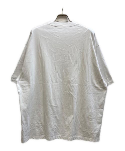 The Ennnoy Professional（ザ エンノイ プロフェッショナル）The Ennnoy Professional (ザ エンノイ プロフェッショナル) ワンポイントロゴTシャツ/SS21BRENCT09NTL ホワイト サイズ:XLの古着・服飾アイテム