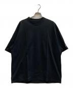The Ennnoy Professionalザ エンノイ プロフェッショナル）の古着「ワンポイントロゴTシャツ/SS21BRENCT09AW」｜ブラック