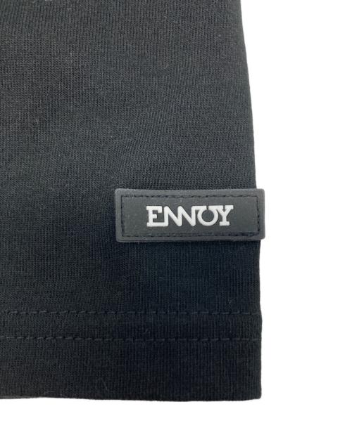 The Ennnoy Professional（ザ エンノイ プロフェッショナル）The Ennnoy Professional (ザ エンノイ プロフェッショナル) ワンポイントロゴTシャツ/SS21BRENCT09AW ブラック サイズ:XLの古着・服飾アイテム