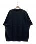The Ennnoy Professional (ザ エンノイ プロフェッショナル) ワンポイントロゴTシャツ/SS21BRENCT09AW ブラック サイズ:XL：7000円