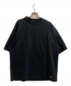 The Ennnoy Professionalザ エンノイ プロフェッショナル）の古着「ラバーロゴTシャツ/SS21BRENCT09AM」｜ブラック
