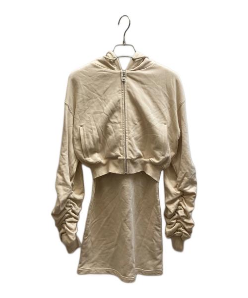 darich（ダーリッチ）darich (ダーリッチ) スウェットセットアップ / 112134005 ベージュ サイズ:Freeの古着・服飾アイテム