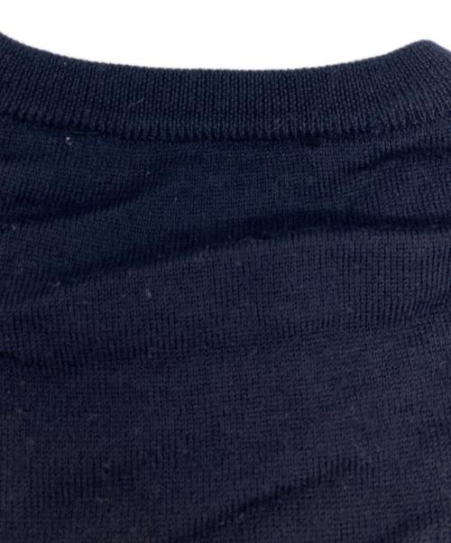 LORENZONI（ロレンツォーニ）LORENZONI (ロレンツォーニ) ウールニット ネイビー サイズ:46の古着・服飾アイテム